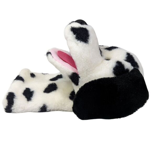Vintage A&A Aurora Dalmatian Hand Puppet Plush Spots Brown Eyes Floppy Ears 10" - Picture 4 of 9